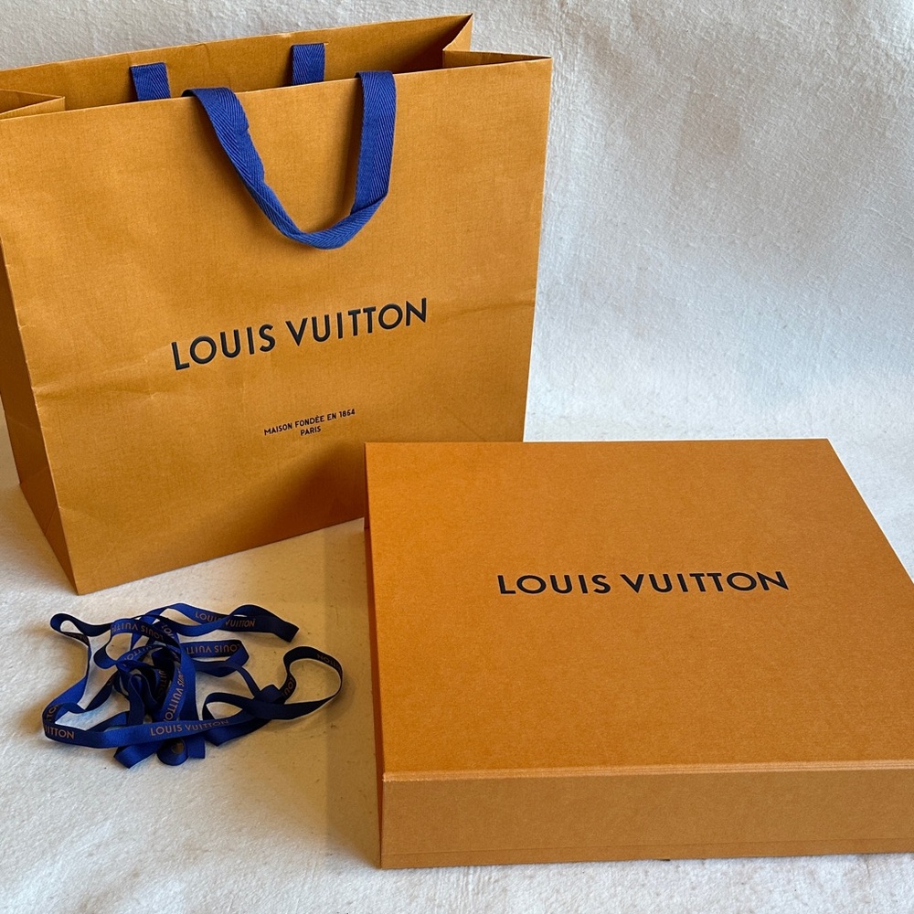 Louis Vuitton Authentic Box, Bag & Ribbon